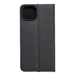 Kabura LUNA Book Carbon do IPHONE 14 czarny