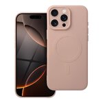 Futerał SILICONE MAG COVER kompatybilny z MagSafe do IPHONE 16 Pro Max różowy