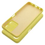 Futerał SILICONE 2mm do HONOR X7A żółty