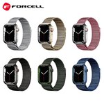 FORCELL F-DESIGN FA03 pasek do APPLE Watch 38 / 40 / 41 mm srebrny
