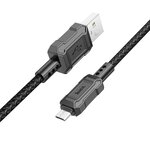 HOCO kabel USB A do Micro USB 2,4A X94 1 m czarny