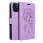 Kabura MEZZO Book do IPHONE 15 apacz snw fioletowy
