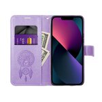 Kabura MEZZO Book do XIAOMI Redmi 9C / 9C NFC apacz snw fioletowy