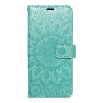 Kabura MEZZO Book do IPHONE 16 mandala zielony