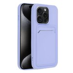 Futera CARD CASE do IPHONE 15 PRO fioletowy