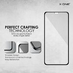Szkło hartowane X-ONE Full Cover Extra Strong Matowe - do iPhone 11 (full glue) czarny