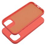Futera SILICONE do IPHONE 15 brzoskwiniowy