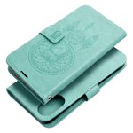 Kabura MEZZO Book do IPHONE 16 Plus łapacz snów zielony