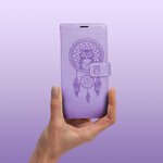 Kabura MEZZO Book do XIAOMI Redmi 9C / 9C NFC apacz snw fioletowy