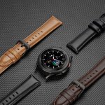 DUX DUCIS pasek YA skrzany 20 mm brzowy