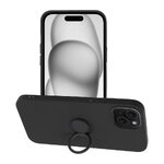 Futera SILICONE RING do IPHONE 15 PLUS czarny