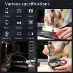 UF-TOOLS - Wkrętak precyzyjny z wymiennymi bitami 130w1