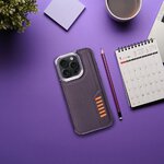 Futera MILANO do XIAOMI Redmi NOTE 13 PRO Plus 5G ciemny fiolet