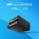Akumulator Newell zamiennik NP-F970 LCD do Sony