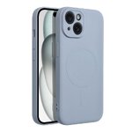 Futera Silicone Mag Cover kompatybilny z MagSafe do IPHONE 15 jasny niebieski