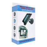 Uchwyt samochodowy do szyby i zagwek tablet 7" - 10"  2w1
