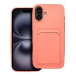 Futerał CARD CASE do IPHONE 16 Plus różowy
