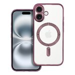 Futerał ELECTRO MAG COVER kompatybilny z MagSafe do IPHONE 16 fioletowy