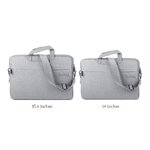 HOCO torba na tablet / laptop / netbook 15,6" GT1 szara