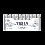 TESLA bateria alkaliczna R3 (AAA) SILVER+ [10x72] 10 szt