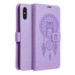 Kabura MEZZO Book do XIAOMI Redmi 9AT / Redmi 9A apacz snw fioletowy