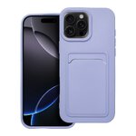Futerał CARD CASE do IPHONE 16 Pro Max fioletowy