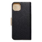 Kabura Fancy Book do IPHONE 15 PLUS czarny / zoty