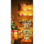 Lampka nocna LED 3D Mi Art Deco stojcy L3GFBD