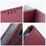 Kabura SMART MAGNETO do IPHONE 16 burgundowy