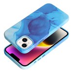 Leather Mag Cover kompatybilne z MagSafe do IPHONE 14 PLUS blue splash