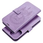 Kabura MEZZO Book do IPHONE 16 Pro Max łapacz snów fioletowy