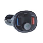 Transmiter FM MP3 z bluetooth 5.0 + USB A QC3.0 + Typ C (total 30W) ART FM-73 ART
