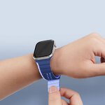 DUX DUCIS pasek LD silikonowy do Apple Watch 42 / 44 / 45 mm niebieski