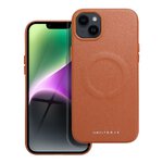 Futera Roar Leather Mag Case kompatybilny z MagSafe - do iPhone 14 Plus Brzowy