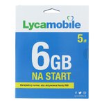 Karta Startowa LYCAMOBILE 5 zł