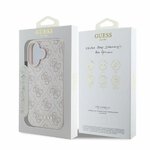 GUESS futerał do IPHONE 16 GUHCP16SG4GFPI (PU 4G Classic) różowy