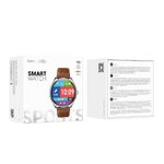 HOCO smartwatch z funkcją rozmowy AMOLED Y22 srebrny