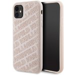 Oryginalne Etui KARL LAGERFELD Hardcase KLHCN61PQKPMP do iPhone 11 (Quilted K Pattern / rowy)
