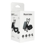 Uchwyt rowerowy PREMIUM magnetyczny na kierownic M4S-MB3 czarny