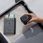 BASEUS ładowarka indukcyjna 2w1 kompatybilna z MagSafe 3A 20W BS-W531 czarna