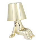 Lampka nocna GOLD MAN Art Deco siedzcy (wzr 6) MLTL
