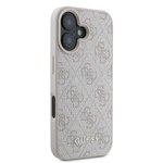 GUESS futerał do IPHONE 16 Plus GUHCP16MG4GFPI (PU 4G Classic) różowy