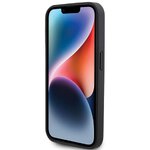 Oryginalne Etui GUESS Hardcase GUHCP15LP4EPMK do iPhone 15 PRO (Quilted 4G Classic / czarny)