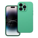 Futerał SILICONE 2mm do IPHONE 14 Pro miętowy