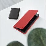 Kabura skrzana SMART PRO do XIAOMI Redmi NOTE 12 5G bordowy