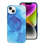 Leather Mag Cover kompatybilne z MagSafe do IPHONE 14 PLUS blue splash