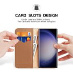 DUX DUCIS kabura HIVO do SAMSUNG S24 Plus brzowa