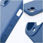 Futerał Silicone Mag Cover kompatybilny z MagSafe do IPHONE 15 PRO MAX niebieski