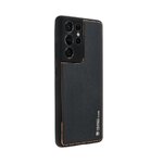 Futera LEATHER Case skrzany do SAMSUNG Galaxy S23 FE czarny