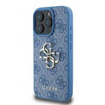 GUESS futerał do IPHONE 16 Pro GUHCP16L4GMGBL (4G PU Big Logo) niebieski